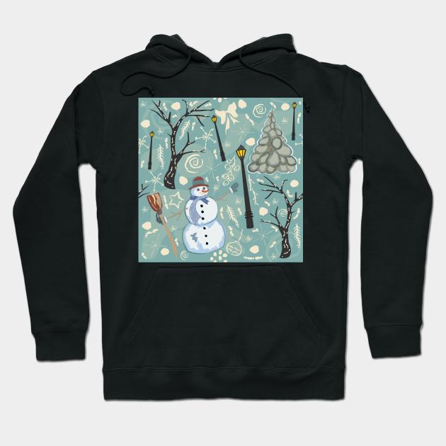 Snowman Hoodie by Creative Meadows